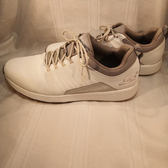 Skechers GO GOLF Men’s White/Gray Performance Golf Shoes Size 10.5 - Picture 5 of 8